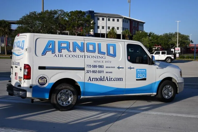 Arnold Air Conditioning service van
