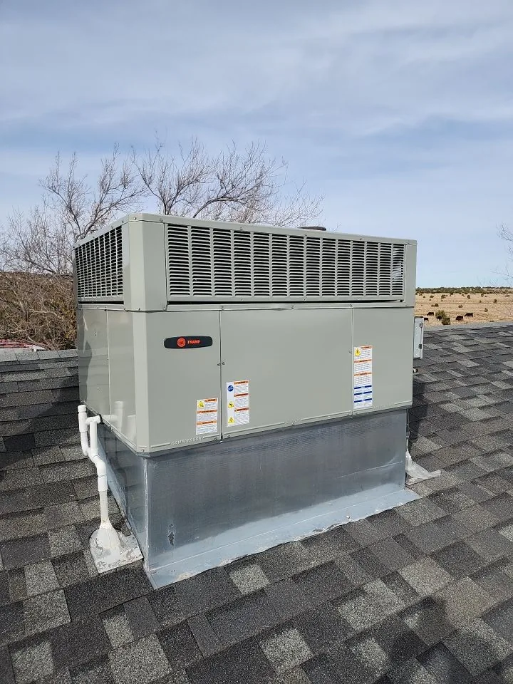 Rooftop package unit installed by Phillips Heating & Cooling