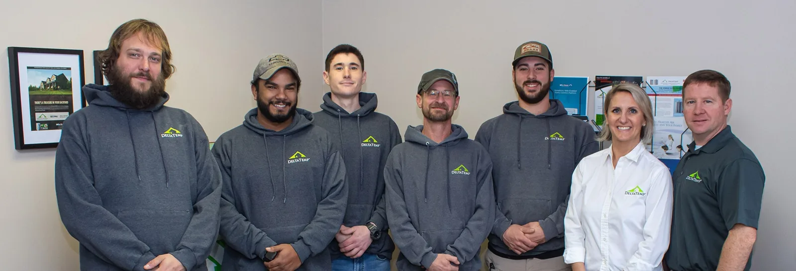The DeltaTemp team in Midlothian