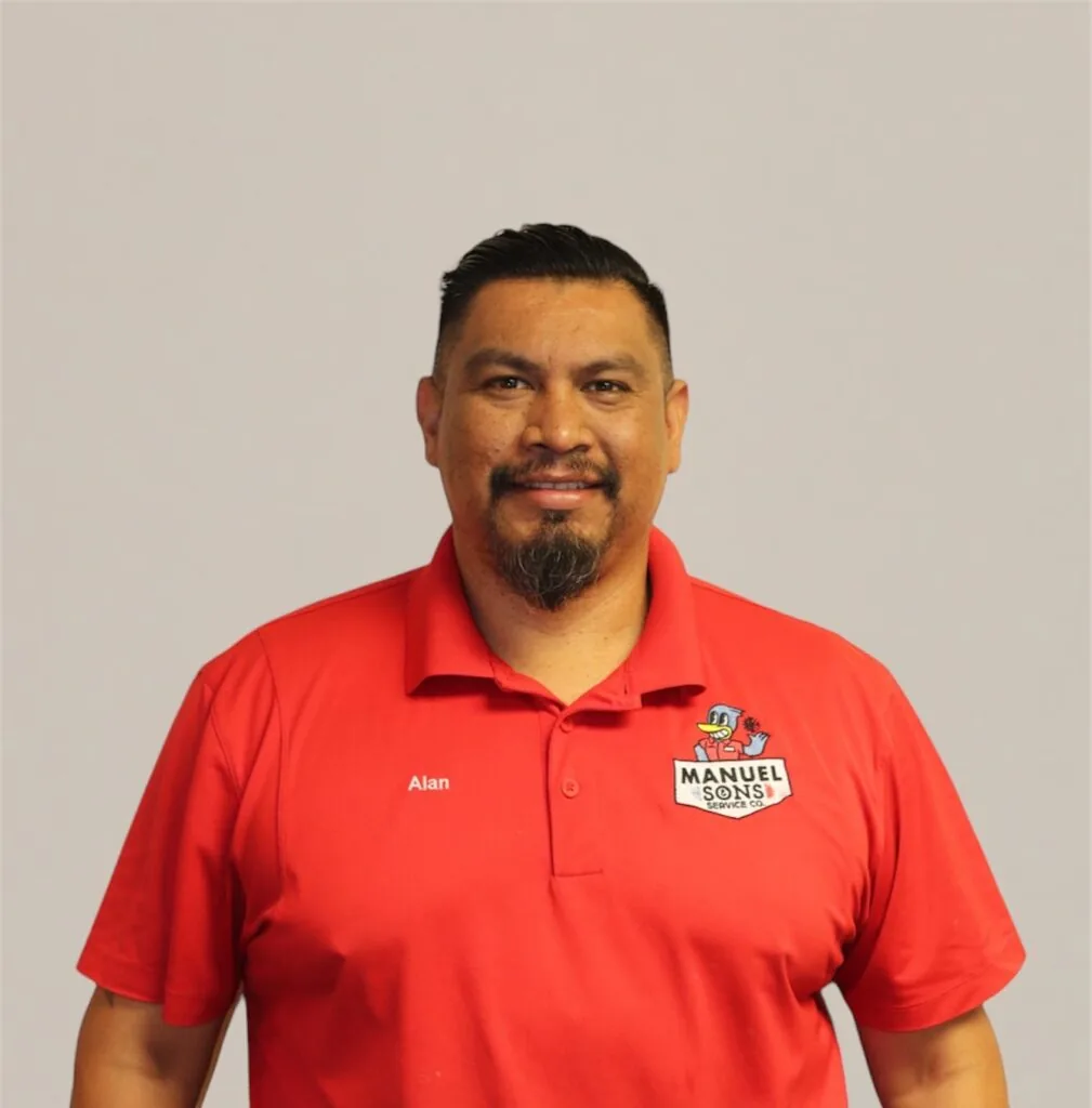 Alan Gallegos, senior technician at Manuel & Sons
