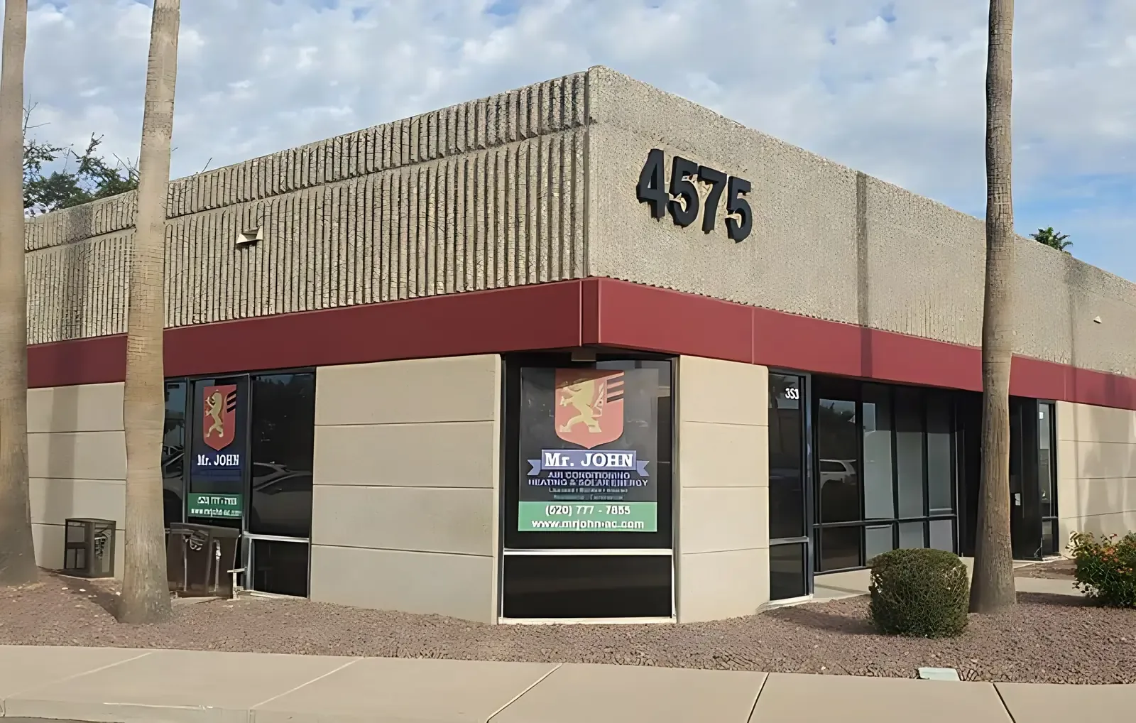 Mr. John Air Conditioning office on South Palo Verde Road